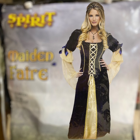 Halloween costume Maiden Faire size M - Picture 1 of 4